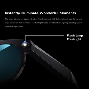 Gafas Inteligentes <span class=keywords><strong>M88</strong></span> GPT con Cámara de 200MP, Llamadas Bluetooth, Fotos 6K HD, Chat con IA, Asistente de Voz, 290mAh, Certificación CE/FCC - Product Image 4