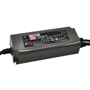 Module de pilotes LED intelligents Meanwell 90W PWM-90-12, sortie 12V, fonction de gradation, IP67, PFC pour bandes LED et ampoules LED AC/DC - Product Image 1