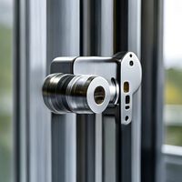 Fenêtre coulissante en aluminium avec double vitrage, fenêtre en aluminium à rupture de pont thermique pour la rénovation de la maison