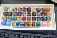 Wholesale 3D Printed Resin for Pokemoned Artisan Spacebar Keycap Double Layer Shine Through Backlit for MX Mechanical Keyboard