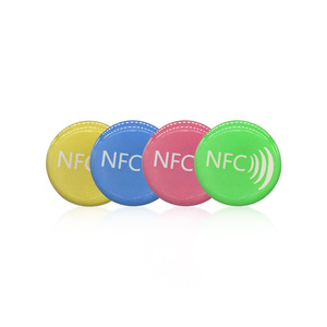Impression personnalisée NFC Crystal 213 <span class=keywords><strong>Anti</strong></span> Metal Epoxy Tag - Product Image 3