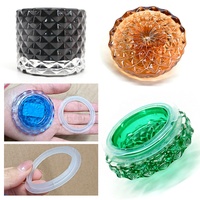 FENGJUN Vente en gros de pots de conservation en verre, pot à bonbons en verre, récipient à sucre en verre avec couvercle en verre