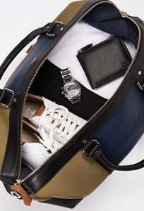 빈티지 스타일 주말 여행 더플백 여공용 지퍼 보관 가방 - Product Image 2