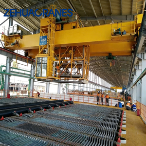 Pont roulant à double poutre en cuivre électrolytique certifié CE, à économie d'énergie, 5T, 12T, 15T, 20T, 5 tonnes, avec commande PLC pour entrepôt de réservoirs - Product Image 6