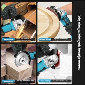 Multi-Functional Two-Piece Electric <b>Tools</b> <b>Set</b> Hard Case OEM Cordless Lithium Drill Rechargeable Angle Grinder - Product Image 4