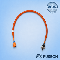 Harness Kabel PTC Pemanas Pendingin Tegangan Tinggi untuk Kontrol Termal Baterai EV PHEV 600V Kabel Tembaga OEM