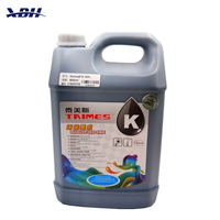 Sortie d'usine Taimes 30pl encre solvant 5000 ml/bouteille 512i CMKY encre pour l'industrie de la publicité rouleau à rouleau imprimante grand format