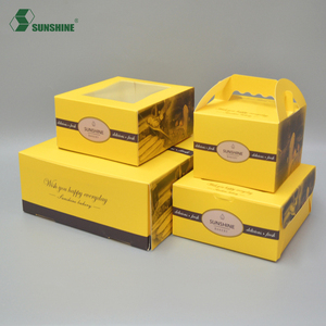 Cajas de Regalo Desechables Recicladas <span class=keywords><strong>para</strong></span> Pasteles, con Diseño Único y Personalizado, Grandes, de 16x16x5 cm (30x30x18 cm), con Diseño de Luna y Queso, <span class=keywords><strong>para</strong></span> Pasteles Blancos con Purpurina - Product Image 5