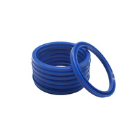 Joints d'étanchéité en silicone bleus forgés pour raccords femelles, diamètre égal, surface lisse, joints toriques, filetages NPT/BSPT, basse pression