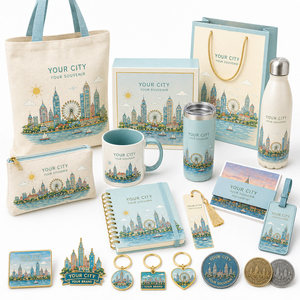 Coffret cadeau promotionnel personnalisé pour festivals, expositions, musées, boutiques touristiques, événements d'entreprise et campagnes urbaines - Product Image 1