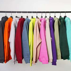 Ropa de calle de alta calidad Sudaderas con capucha de lujo Unisex Custom Heavy Cotton Plus Size Hoodie Dropshoulder Hoodie - Product Image 1