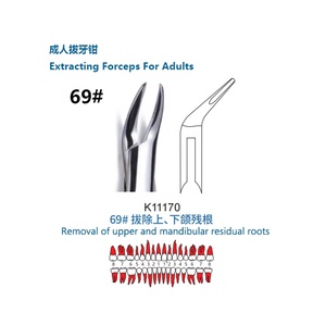 Gốc nha khoa phổ biến trên và dưới hàm khai thác kẹp còn lại gốc khai thác phổ quát Răng kẹp - Product Image 2