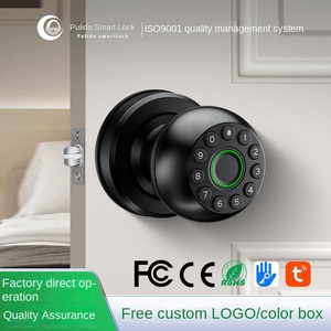 Khóa vân tay thông minh cho cửa gỗ với ứng dụng wifi tuya & Lưu trữ đám mây-cho phòng ngủ căn hộ phòng khách sạn hoặc văn phòng - Product Image 4