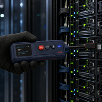 Lecteur RFID portable NVS, lecteur manuel pour étiquettes minuscules et espaces étroits, terminal RFID avec antenne étendue