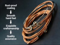 MY MUSIC 6 String Copper Alloy Acoustic Guitar Strings Round Steel Core Parts for Stringed Instruments