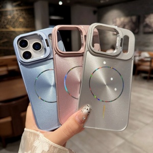 Funda 13 ProMax para Apple para iPhone 15 16 Pro Max 14, Diseño 3D, Soporte Magnético de Metal para Lente, Funda Protectora con Flash - Product Image 3