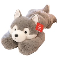 Peluche Papa Bear, paresseux, dinosaure, cochon, husky, ours câlin pour dormir, rembourré en coton PP, 51cm-99cm, 14 ans et plus, fabriqué en Chine