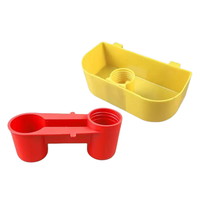 Abreuvoir automatique en plastique durable pour oiseaux, pigeons et cailles, bouteille d'eau en plastique, abreuvoir pour pigeons