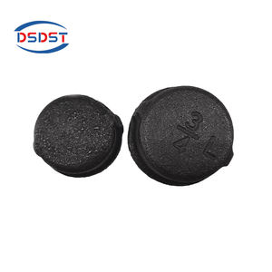 홈 장식 커플 링 코팅 블랙 가단성 철 파이프 및 난간 피팅 DIY 가구 파이프 선반 랙 및 후크 - Product Image 4