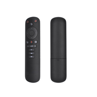 G50 Nirkabel Fly Gyro Air Mouse Suara Mini Keyboard Remote Control untuk PC Android TV Box dengan IR Learning Air Remote