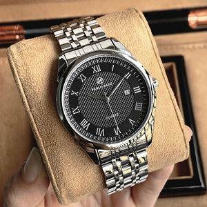 Montre automatique à quartz pour homme, minimaliste et élégante, montre de mode décontractée et professionnelle, haute esthétique - Product Image 1