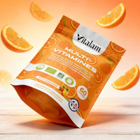 Sachets refermables personnalisés de qualité alimentaire, écologiques, pour l'emballage de protéines en poudre, de vitamines et de bonbons