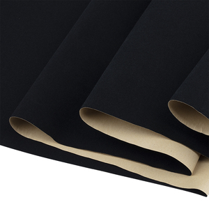 Nhà Máy Trực Tiếp Màu Đen Spunlace Nhung Dài Đống Đổ Xô Vải Dập Nổi Trang Trí Lót Vải Cho Quà Tặng - Product Image 3