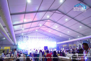 Carpa de Lujo para Eventos y Bodas, de Aluminio Blanco, 10x20 20x40m, para Exteriores, Diseño para Fiestas, Mercados y Celebraciones - Product Image 6