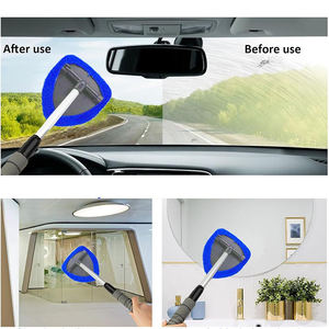 自動車用ガラスワイパーキット車のフロントガラス掃除ツールハンドル付き耐久性のあるプラスチック製 - Product Image 2