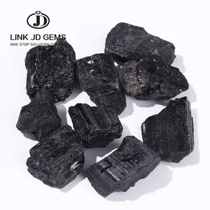 Raw Ore Irregular Mineral Specimen Healing Protection Deuce Elgaussing Home Decor Natural Black Tourmaline Rough Stone