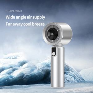 Ventilador Portátil Recargable Inteligente con USB y Batería para Uso en Exteriores, Mini Ventilador Eléctrico, Suministro Directo de Fábrica - Product Image 4