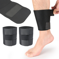 Attelle de compression pour pied et tibia pour le cyclisme, le ski et la randonnée, et bande de soutien pour la cheville et le mollet - Matériau EVA, usage adulte