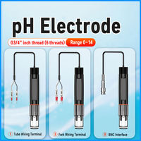 Sonde de pH numérique industrielle en ligne CIPPUS avec électrode RS485 pour laboratoire, OEM/ODM, IP68, précision 0,1 pH