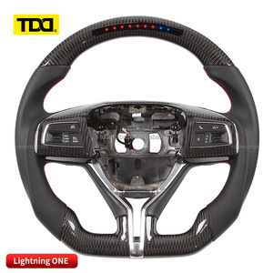 Volante de fibra de carbono TDD LED para Land Rover Defender 90 110 130, luz LED inteligente para interior de coche, estilo deportivo - Product Image 5