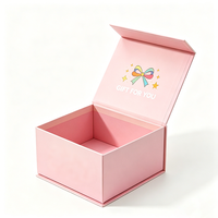 Boîte en carton en forme de livre magnétique avec logo personnalisé, boîte d'emballage en carton pliable de luxe pour cadeaux de festival, boîte à fleurs en gros
