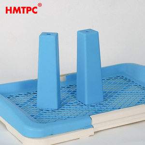 HMTPC Pet Toilet For Dogs <b>Small</b> Medium Large Size Easy Clean Litter Box With Split Posts Training Aid - Product Image 3