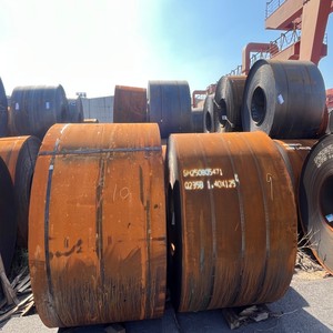 ขดลวดเหล็กคาร์บอนรีดร้อนเย็น S275jr Ss400 S355jr <span class=keywords><strong>S355</strong></span> S235jr ที่เหนือกว่า A36 HRC HMS สีดำ - Product Image 2