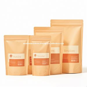 MOQ 100 Impreso personalizado Bolsas de plástico con cierre de cremallera para embalaje de alimentos para goma de mascar y almacenamiento de alimentos enlatados Bolsas con cremallera - Product Image 2