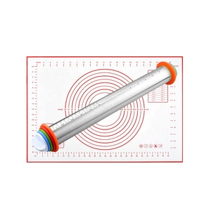 Hot New Design <strong>Rolling</strong> <strong>Pins</strong> With Designs for Baking Silicone Mat and <strong>Rolling</strong> <strong>Pin</strong> Blue Big <strong>Rolling</strong> <strong>Pin</strong> - Product Image 2