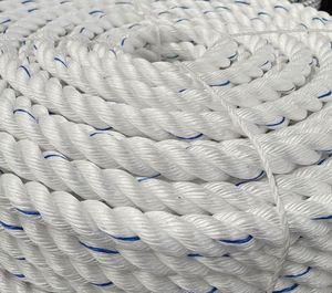Proveedor de Cuerdas y Fibras Marinas de Poliéster, Nailon, Poliamida y UHMWPE, Cuerda Compuesta de Polipropileno de 3/8/12 Hilos para Uso en Alta Mar 5. - Product Image 1