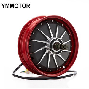Potente Motor de Eje Doble BLDC de 12 Pulgadas, 2000W, 48-72V, Impermeable IP67, con Imán Permanente, para Scooter y Motocicleta - Product Image 1