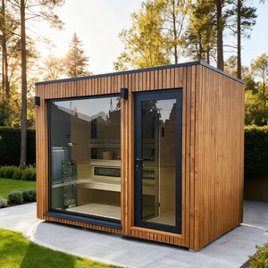Cabane extérieure OEM ODM, maison en bois personnalisée avec logo pour entreprise de marque - Product Image 4