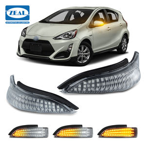 Luz Intermitente Dinámica Ámbar para Espejo Lateral, para Toyota <span class=keywords><strong>Yaris</strong></span> JPP Camry <span class=keywords><strong>Hybrid</strong></span> 2011-2014, Mercado Europeo - Product Image 1