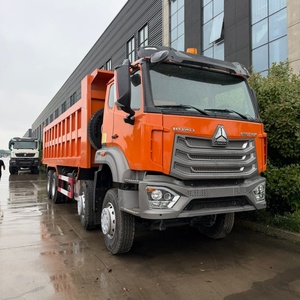 Camión Volquete Usado SINOTRUK HOWO 8x4 <span class=keywords><strong>de</strong></span> 12 Ruedas, 41-50t, 30 Metros Cúbicos, Diésel, Volquete Pesado, Conducción Izquierda, para Construcción Urbana - ¡Gran Oferta! - Product Image 1