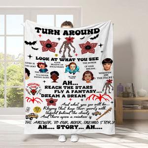 Funda Multifuncional de <span class=keywords><strong>Stranger</strong></span> <span class=keywords><strong>Things</strong></span> con Estampado Digital en Felpa - Product Image 3