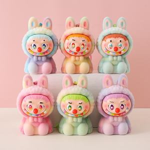 Haute qualité nouvelles poupées de flocage PU rebond lent et lueur serrant les jouets de Style de dessin animé Anti-Stress Kawaii cadeaux pour filles garçons - Product Image 5