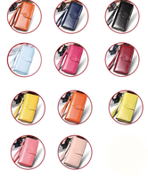 Vente en gros et dropshipping pour PU6071, portefeuille long pour femme en PU, dernier design, fermeture à glissière imperméable, fermoir à fermoir, tendance