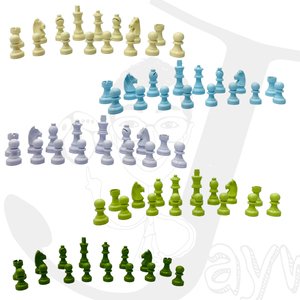 2.2in <strong>Unique</strong> Wooden <strong>Chess</strong> <strong>Set</strong> for Children New Design Unfolding Board Colorful Checkers Tic-Tac-Toe Includes Concept <strong>Unique</strong> Box - Product Image 3