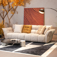 Canapé moderne en forme de nuage, style minimaliste, confortable, pour salon, meubles en tissu pour la maison