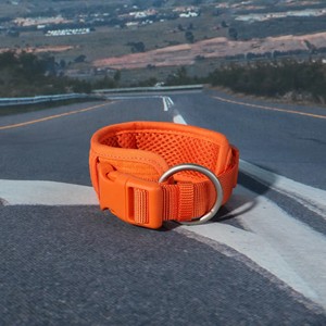 भारी शुल्क सामरिक पालतू कॉलर त्वरित रिलीज मैकरोन प्रशिक्षण कुत्ते कॉलर लेआश ग्रेहाउंड कोलेरनोपॉरेन स्ट्रिप्ड मखमली चौड़ा - Product Image 4